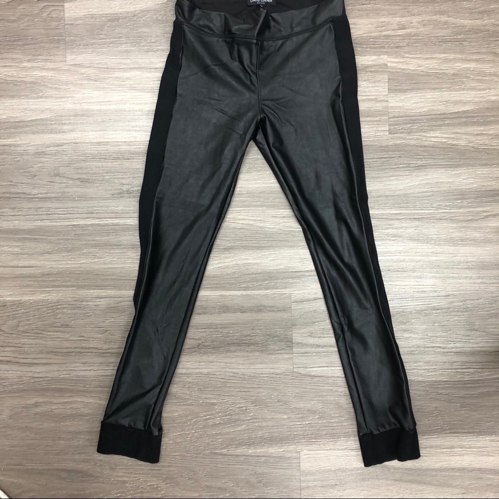 David Lerner “Leather” Leggings size medium